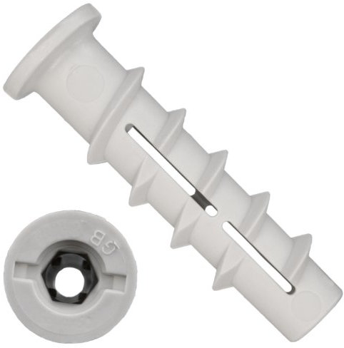 100 Gasbetondübel 6x50 mm