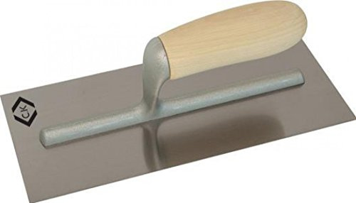 C.K 5068 Finishing Trowel Carbon Steel Wood Grip 280x120mm
