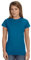 Gildan Ladies Soft Style Short Sleeve T-Shirt (2XL) (Antique Sapphire)