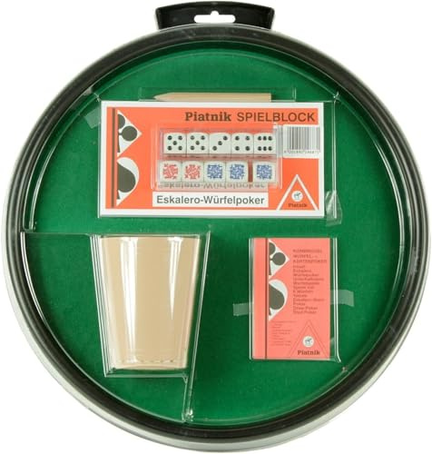 Pokergarnitur mit Würfeltasse