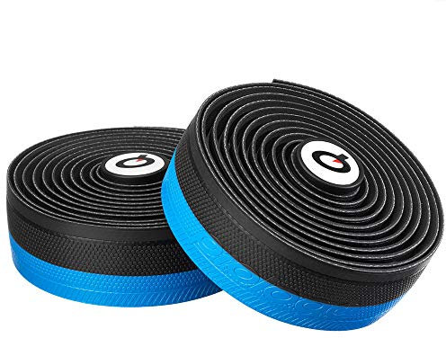 Prologo Lenkerband Onetouch, schwarz/hellblau, One Size