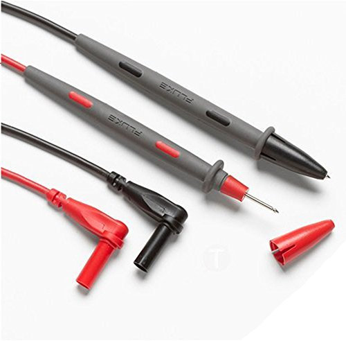 Fluke TL71-1 - Digital Multimeter (DMM) Silicone, Right Angle, 4 Millimetre, Premium Test Lead Set, For Use With The Full Range Of Fluke Multimeters