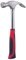 Ruthe 3008605019 Feierabendhammer/Flaschenöffner mit Stahlrohrstiel
