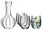 Riedel Cold Drinks Glaswaren und Dekanter-Set