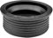 kör4u Siphon Spültisch Waschtisch Dichtung, 50x32mm, schwarz, Manschette, Gummimanschette, Gumminippel für Abflussrohr