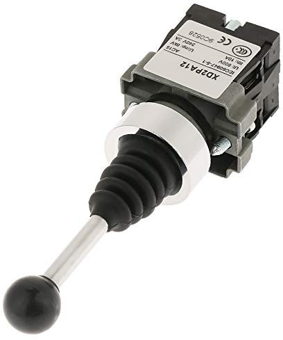 XD2PA12 2 Position 2NO Momentary Type Spring Return Momentary Joystick Switch Rocker Switch Joystick for oystick Switch Replacement