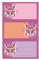 herlitz 50028214 Buchetiketten, Motiv: Wild Animals Luchs, 1 Packung