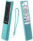 Silikon Schutzhülle für Samsung BN59-01311B BN59-01358B BN59-01363A, für Samsung Smart Voice Fernbedienung BN59-01357 BN59-01363 Serie, Shockproof Durable, with Lanyard (Leuchten im Dunkeln, Blau)