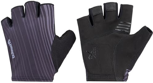 SHIMANO Unisex-Adult Handschuhe entkommen, Schwarz, one Size