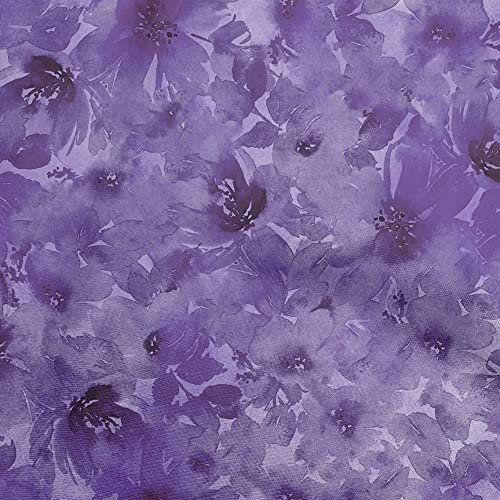 oneOone Georgette Viskose Lindgrun Stoff Abstrakte Floral. Gewebe Zum Nahen Gedruckt Craft Meterware 42 Zoll breit