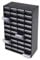 Optimal Products Multi Drawer Storage Cabinet For Home Garage or Shed Plastic Kitchen Tool Organiser Office Rack (40 DRAWER)