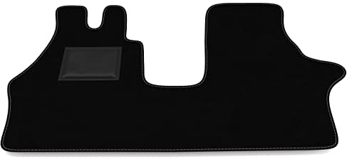 Fußmatten kompatibel mit Mercedes Vito 1996-2003 ohne Dekor, Autoteppich-Set, Autoteppich-Set