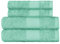 Victorio & Lucchino Juego de Toallas 100% Algodón - 2 Toallas Baño Ducha 70x140cm + 2 Toallas Lavabo 50x100cm - Color Aqua