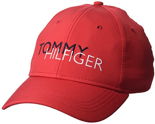 Tommy Hilfiger Herren Sport Cap Baseballkappe, Apple Red, Einheitsgröße