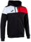 Joma Jacke mit kapuze mann Crew V schwarz rot weiss