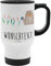 Mr. & Mrs. Panda Personalisierter Thermobecher Otter Stein - Personalisierte Geschenke, Otter Seeotter See Otter, Pflanzen, Thermobecher Mit Spruch,