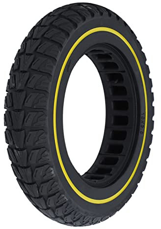 BuyWeek Elektroroller Reifen für KUGOO M4, 10x2 Zoll E Scooter Vollreifen Anti Rutsch E Roller Wabenreifen Gummi Elektroroller Ersatzräder