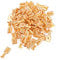 YdseozOA 100PCS 6.3/9.5mm Female Spade Crimp Connector Kit Blade Connector Quick Splice Crimp Terminals Block Non Insulated Wire Connector