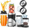 Ganiza Smoothie Blender, 900W Blenders for Smoothies and Smoothies, 15 Pieces Personal Blender and Combination Grinder for Kitchen, Blender with 4 Portable Cups BPA Free, Nutritional Recipes