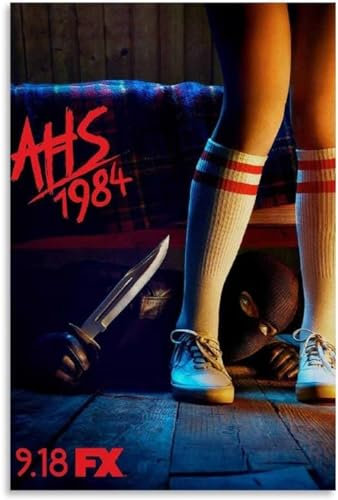 FURLOU Poster, Motiv: American Horror Story, Staffel 9, dekoratives Gemälde, Leinwand, Wandkunst, Wohnzimmer, Poster, Schlafzimmer, Gemälde, 50 x 75 cm