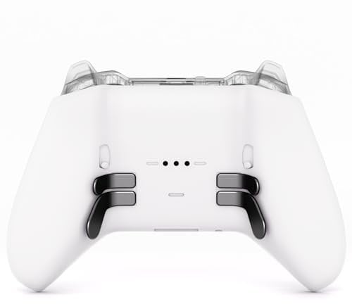 eXtremeRate Custom Back Shell Replacement for Xbox Elite Series 2 Controller, Elite Series 2 Core Wireless Controller - White