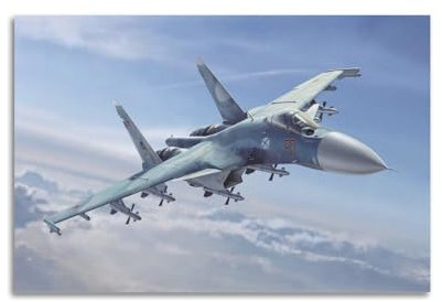 WALS Su-33 Poster mit Militärflugzeug, Flanker D, Kampfflugzeug, dekorative Leinwand, Familienschlafzimmer, Kunstwerk, Bild, Gemälde, 30 x 45 cm