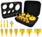 HIGHDRIL Fliesenbohrer Diamantbohrer Set 11 tlg - 6/8/10/20/25/28/32/45/50/65mm Lochsägen+35mm Fasenbohrer für Porzellan Keramik Fliesen Granit Marmor