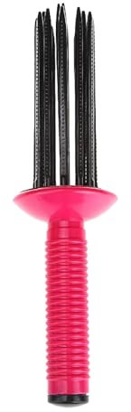 Hair Curling Roll Comb - Heatless Hair Styling Roller | Air Volume Hair Flluffy Styling Curler Comb, Portable Hair Comb Styling Curler, Roll Comb Tool for Travel, Hotel, Salon and Home