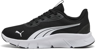 Puma FlexFocus Lite Modern Jr, Sneaker Unisex - Bambini e Ragazzi, Black White, 38 EU