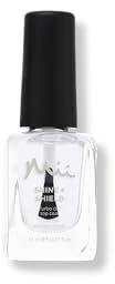 Mii Cosmetics Shine + Shield Top Coat | Clear Quick Dry Nail Polish with Turbo-Dry Formula | Strengthening, Chip-Resistant Wear | 14ml