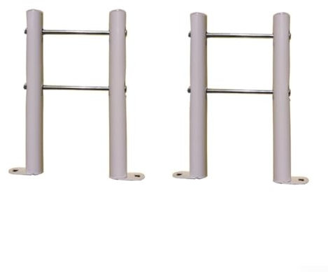 Feegow Freistehende 3-Säulen-Heizkörperfüße – verdickte Gusseisen-Heizkörperfüße, Zentralheizung und elektrisch für vertikale Guss-Heizkörper (15 cm)