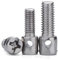 RKODRSMG M4 M5 M6 Kreuzlochkopf Stahl Augenschraube Plombe Auto Amperemeter Haufen Draht Stromzähler Schraube(10mm (20pcs),M5)