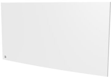 BESTHERM - Radiateur électrique fixe à inertie sèche fonte 2000W Bestherm BIA horizontal blanc