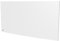 BESTHERM - Radiateur électrique fixe à inertie sèche fonte 2000W Bestherm BIA horizontal blanc