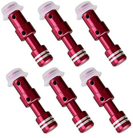 6 Pack Replacement Floating Valves and Caps Sealing Rings Spare Parts Suitable for Various Electric Pressure Cookers
