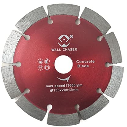 Betonsäge, Diamant-Kreissägeblatt-Schneidscheiben-Hartmetall-verschleißfester Wand-Nuten-Maschinensägeblatt for Betonkeramik-Granit(Rood)