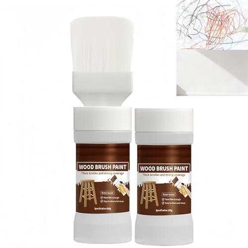 180G Fast-Drying Water-Based Kitchen Paint,White Gloss Paint for Walls & Wood,Multi-Surface Touch Up Pen for Furniture,Water Based Quick Cover Kitchen Paint for Wood,Stain & Scratch Cover Indoor