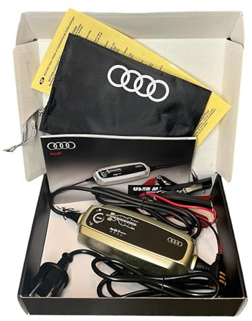 Audi 420093050C Batterieerhaltungsgerät mit Konturenstecker, 220 V-240 V, Gold
