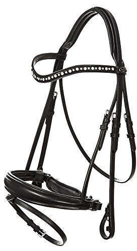 Kavalkade Schwedisch-kombinierte Trense Mia, Schwarz, 190111350200