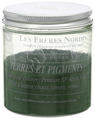 Los Hermanos Nordin 418133 tierra Pigment, color verde esmeralda