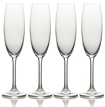 Mikasa Julie Lunettes de luxe en cristal sans plomb Transparent, Verre, transparent, 8 Oz