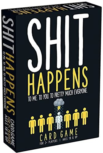 Goliath Shit Happens, Englisch Kartenspiel Erwachsene ab 18 Jahren, Gesellschaftsspiele für 2 oder Mehr Personen