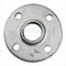 Gebo Temperguss Gewindeflansch 1/2 Zoll DN15 Rohrflansch Flansch verzinkt Fitting Gewindefitting