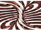 Runa Art Fototapete 3D illusion 352 x 250 cm Vlies Tapeten XXL Moderne Wandtapete Wohnzimmer Schlafzimmer Braun Weiss 9144011b