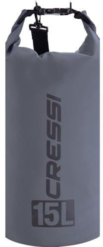 Cressi Dry Bag - Wasserdichte Taschen mit langem verstellbaren Schulterriemen - Für Tauchen, Bootfahren, Kajak, Angeln, Rafting, Schwimmen, Camping und Snowboarden