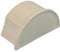 30mm x 15mm Smooth-Fit End Cap Cover Magnolia Adapter -Trunking Conduit Pipe/Tube TV | Loops