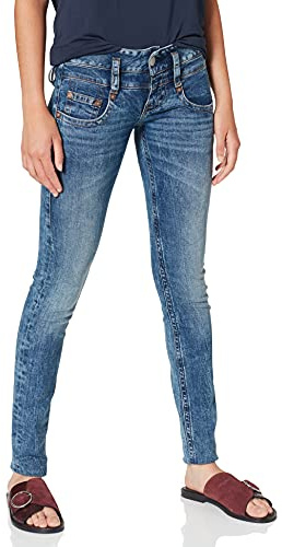 Herrlicher Damen Slim Jeanshose Pitch Denim Powerstretch