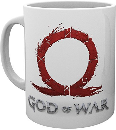 GB eye, God Of War, Logo, Taza