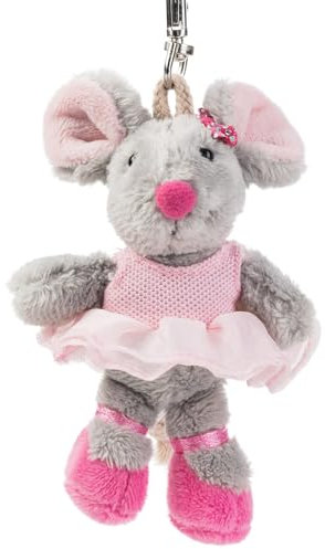 Schaffer Knuddel mich! 0242 Anhänger maus, unisex-child, Grau, ca. 11 cm