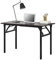 Neuhaus Klapptisch - 120 x 60 x 75-76,4cm Schreibtisch Bürotisch Computertisch Tisch Klappbar Dunkelbraun